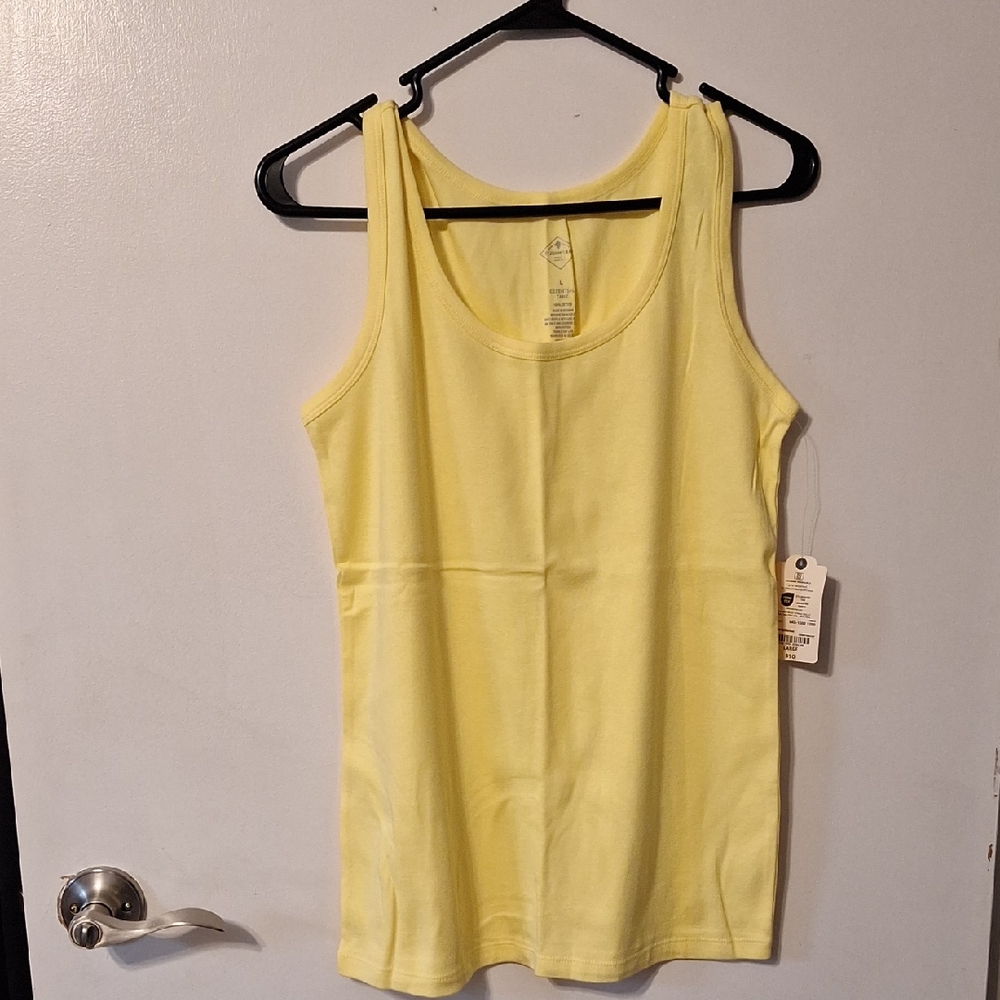 Womens St. Johns Bay Essential Tank Top, L.